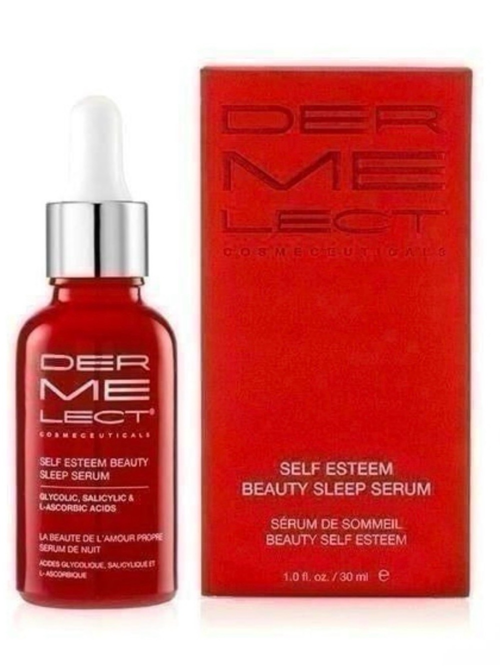 Dermelect Self Esteem Beauty Sleep Serum – Red